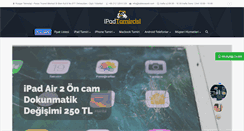 Desktop Screenshot of ipadtamircisi.com